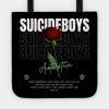 Suicide Boys Flower Tote Official Suicide Boys Merch