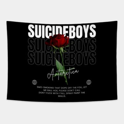 Suicide Boys Flower Tapestry Official Suicide Boys Merch