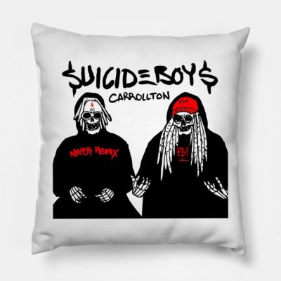 Uicideboy Throw Pillow Official Suicide Boys Merch