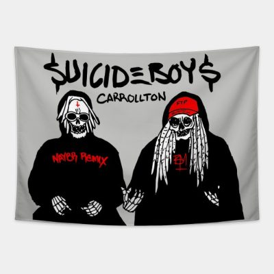 Suicideboys Smirk Tapestry Official Suicide Boys Merch