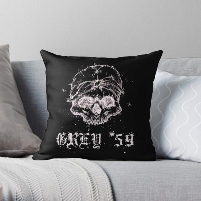 G59 Throw Pillow Official Suicide Boys Merch