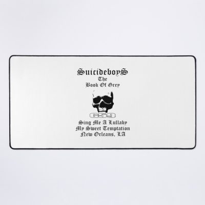 Suicide Boys Merch Suicideboys Grey 59 Sing Me A Lullaby My Sweet Temptation Mouse Pad Official Cow Anime Merch